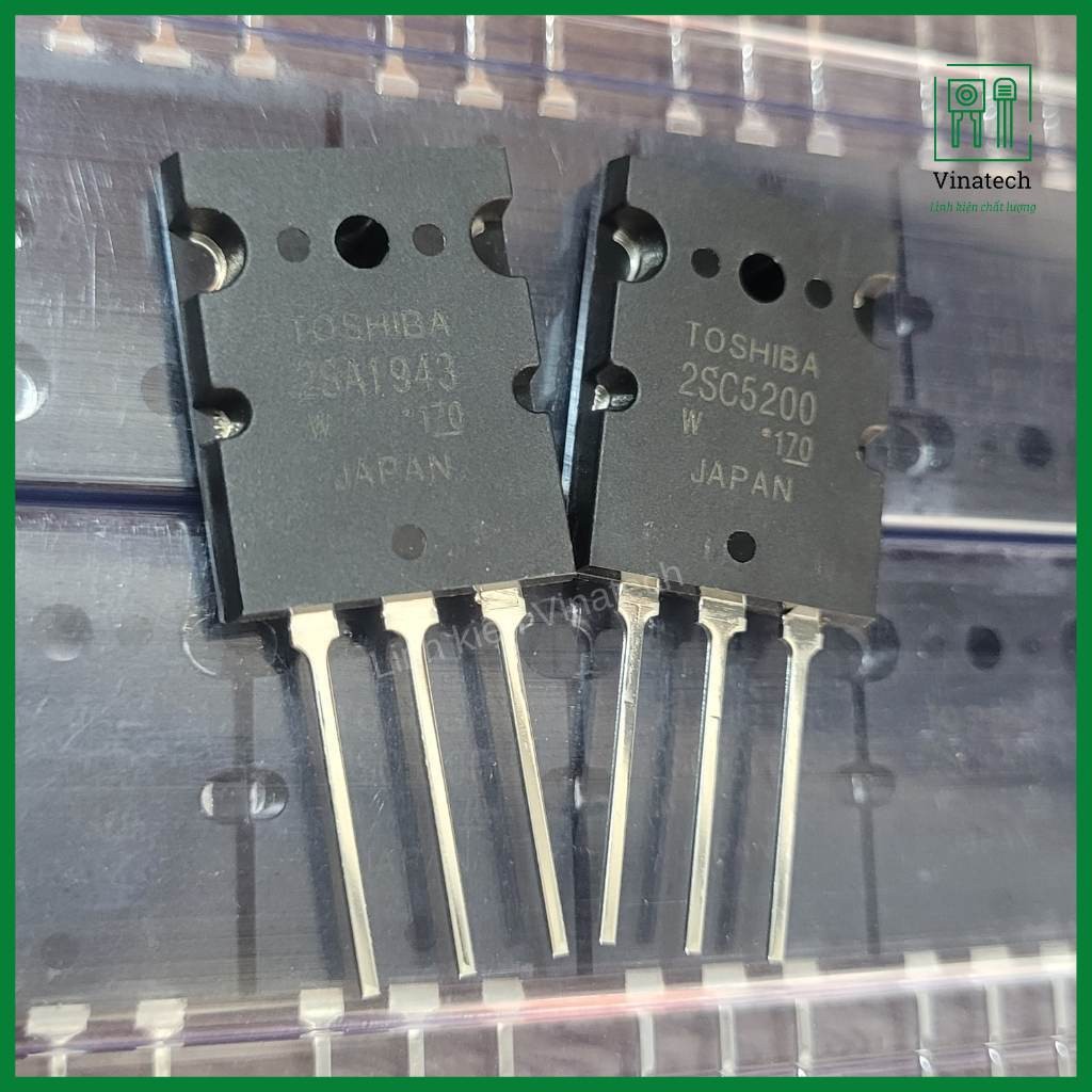 2SA1943 và 2SC5200 Toshiba A1943 C5200 transitor hàng mới chip to loại tốt
