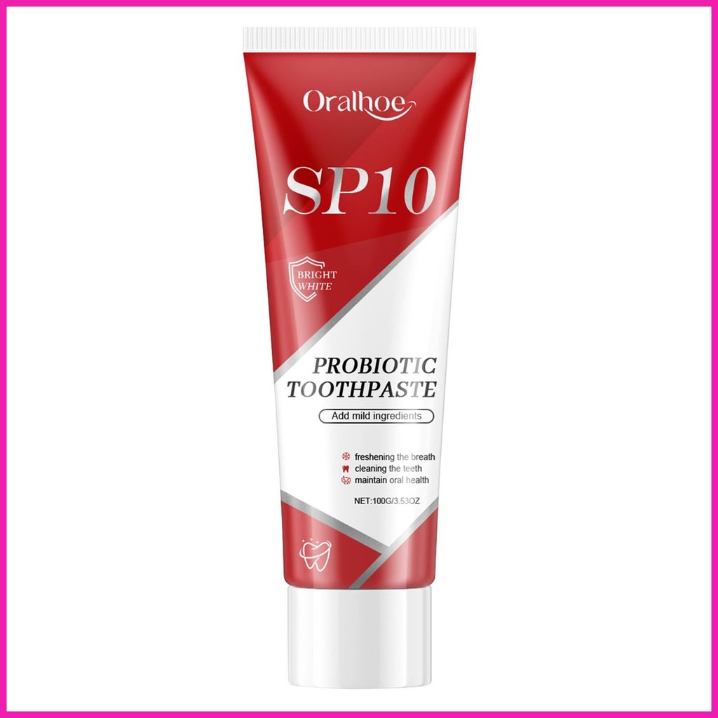 Kem đánh răng Probiotic làm sáng da Kem đánh răng Probiotic đa chức năng 100g Kem đánh răng làm trắn
