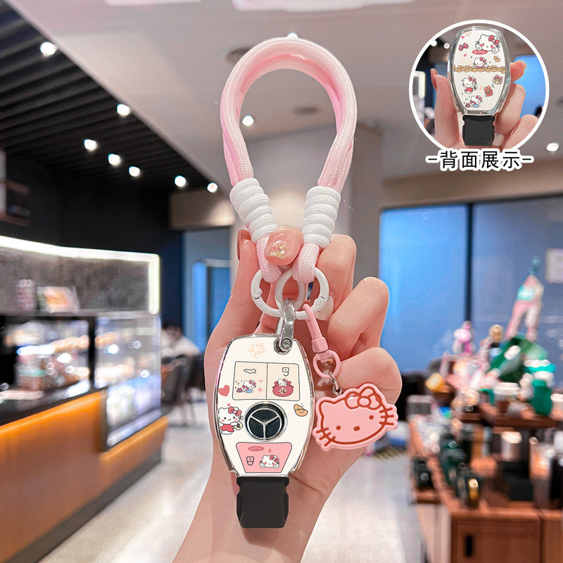 Vỏ Chìa Khóa Mercedes-Benz C200L GLC300 / C180L Xe E260 Phong Cách Cũ GLA220 Nữ E200 Khóa V260 Vỏ GL