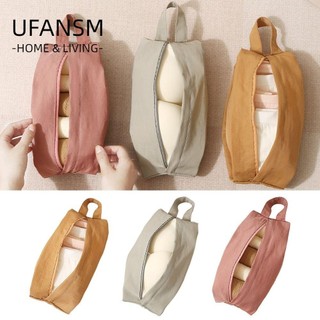 Túi đựng đồ lót du lịch UFASM, Nhiều màu có túi đựng dây kéo, Túi đựng hành lý bằng vải giặt đa năng chống bụi sáng tạo