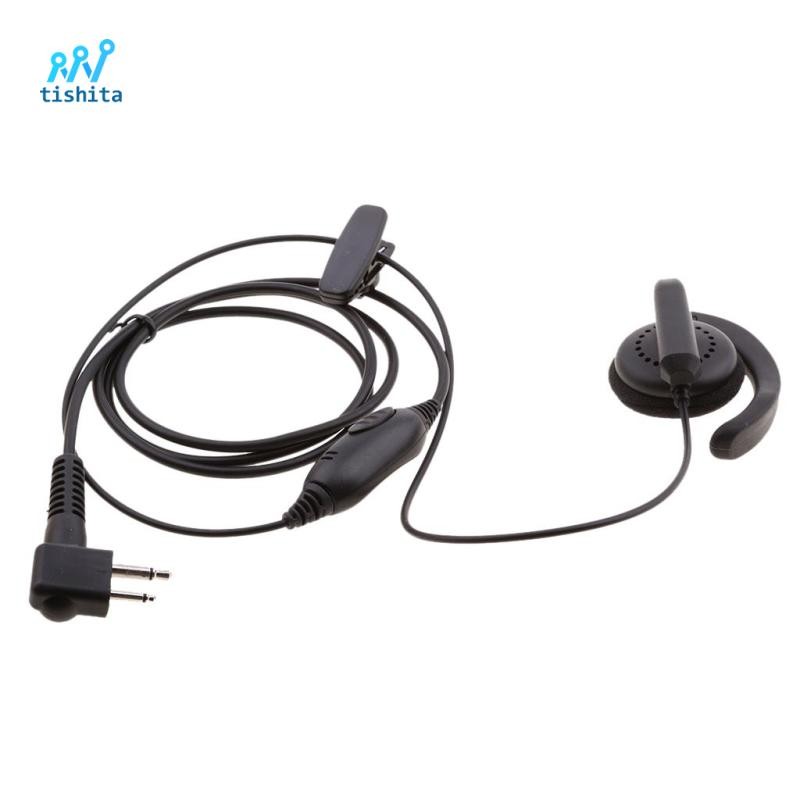 Tai nghe nhét tai đầu Tishita M PTT có Mic cho 2 chân CLS1110, CLS1410, CLS1413, CLS1450