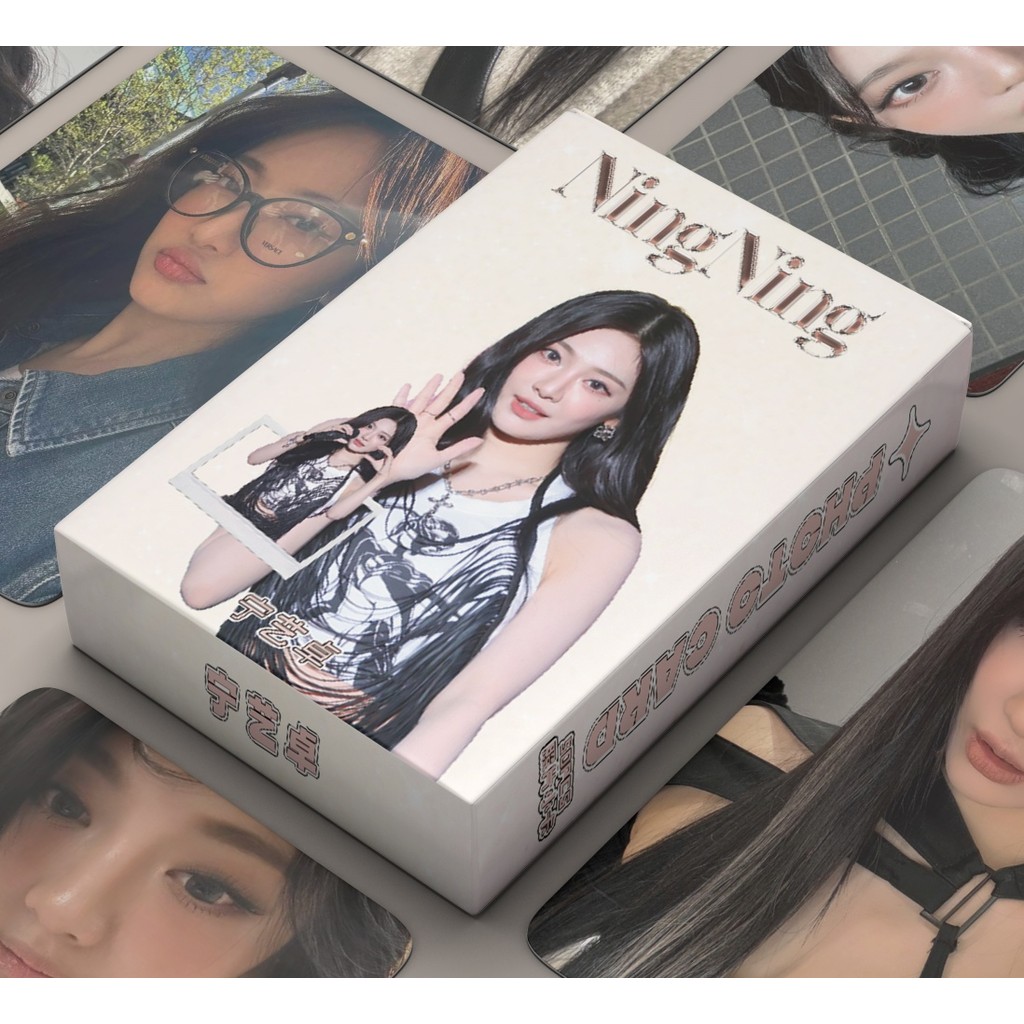 50-60 Cái / hộp Photocards Laser Hình ba chiều Lomo Cards KARINANINGING ĐÔNG GISELLE SOLO Bưu thiếp 