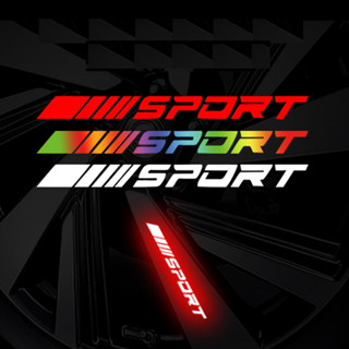 Bộ 4 tem sport dán xe máy xe ô tô