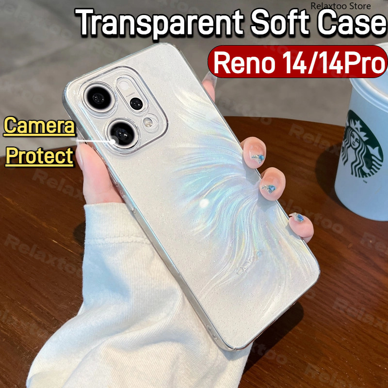 Reno14 Pro 5G Vỏ Trong Suốt Cho OPPO Reno14 Reno 14 Pro F 14F 14Pro Reno14F Reno14Pro 5G Vỏ Điện Tho