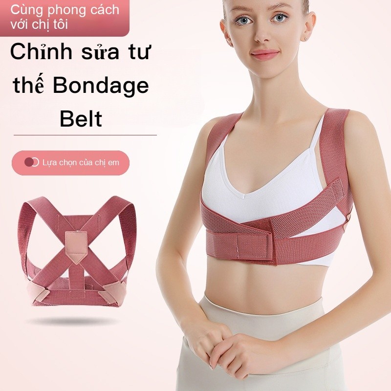 Đai Chống Gù Lưng Nam Nữ , Đai Nâng Ngực Nữ Có Nẹp Chỉnh Cột Sống, Đai Bảo Vệ Vòng 1