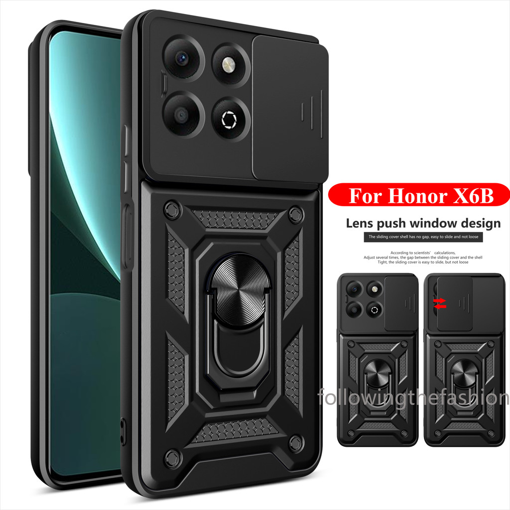 Ốp Cho Honor X6b Honor X6b X6b X8B X9B X7B X5B Plus 4G 5G Vỏ Điện Thoại Giáp Xe Từ Tính Có Giá Đỡ Nh