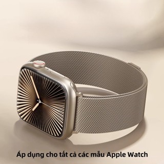  Dây đeo đồng hồ từ tính bằng thép không gỉ cho Apple Watch Ultla series S11 10 9 8 7 6 SE 42 44MM 45MM 46MM 49mm 