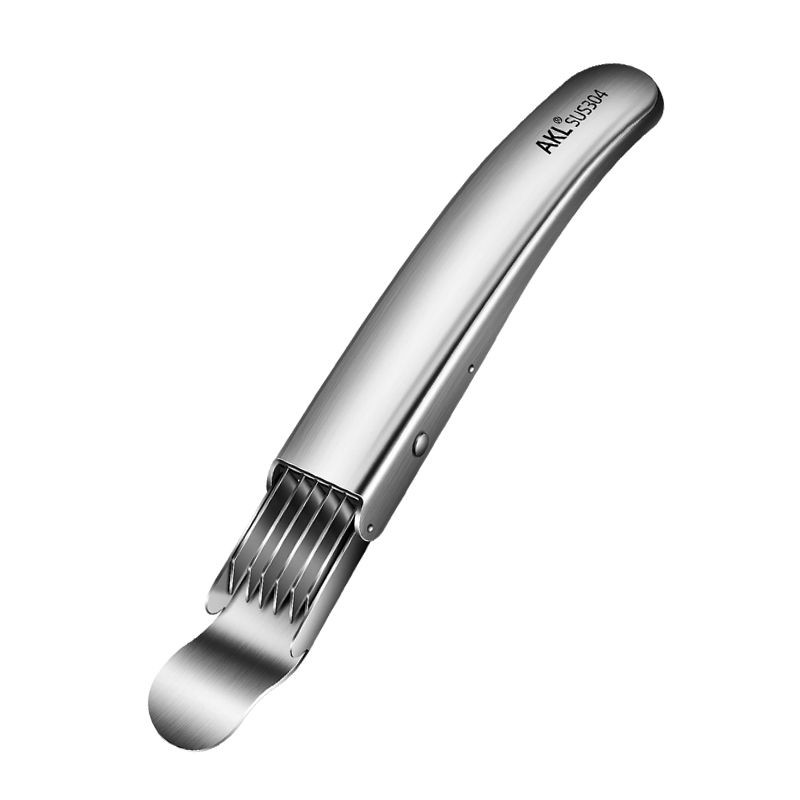 304 Steel with Cover Onion Shredding Tool Multi-Functional Squid Flower Shredder Commercial Kitchen 