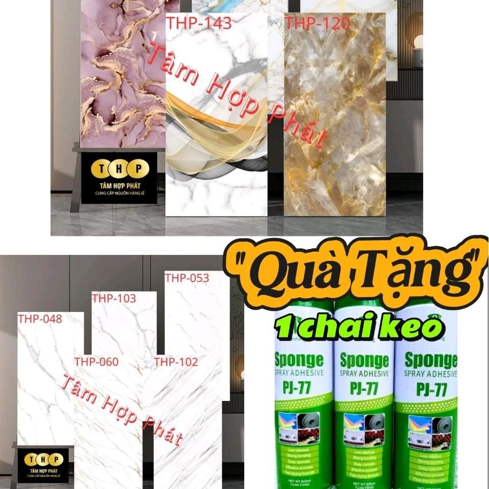_TẶNG 1 KEO DÁN_Combo 300 tấm pvc vân đá dán tường keo sẵn kt 30*60cm