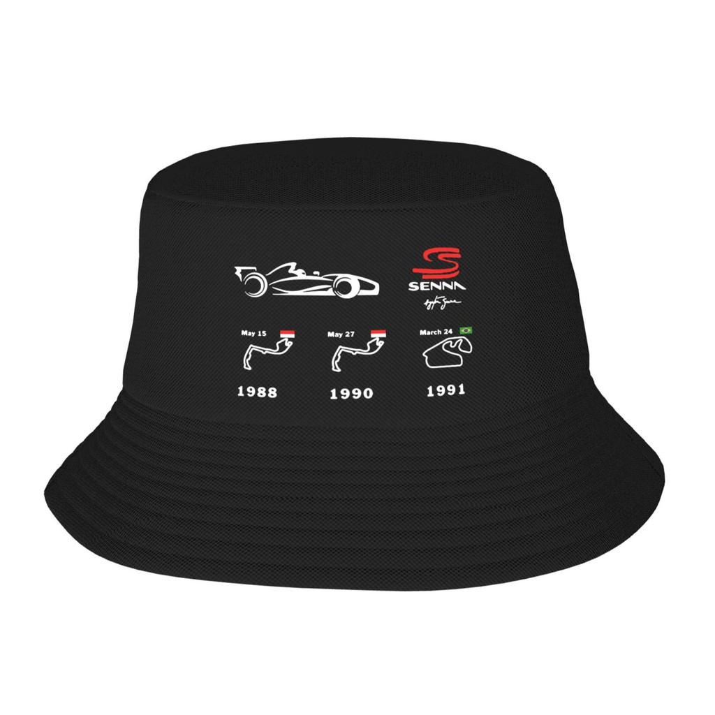 Mũ xô Racer Black Ayrton Senna ngư dân