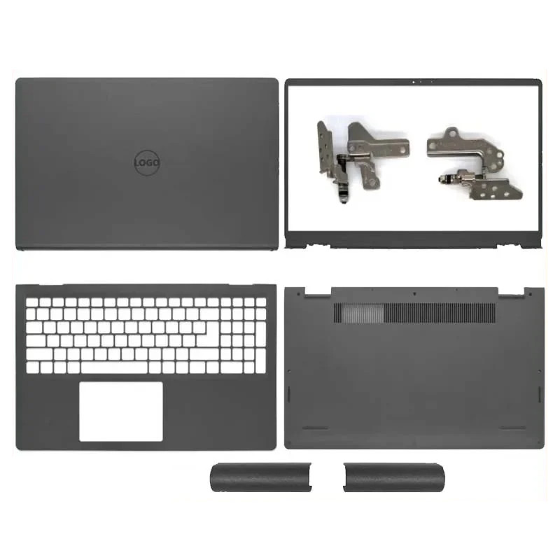 Dành Cho Dell Inspiron Mới 15 3510 3511 3515 3520 3521 Ốp điện thoại LCD Phía Trước Viền Bản Lề Palm