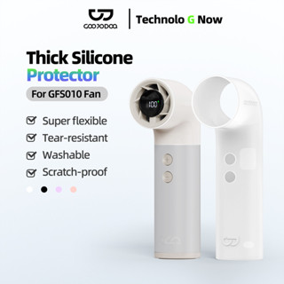 Vỏ bảo vệ quạt mini GOOJODOQ GFS010 Vỏ bảo vệ bằng silicon có thể giặt được