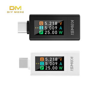 DIYMORE KWS-1902L DC 4-30V 0-8A 0,96 inch Màn hình TFT Điện áp hiện tại Đồng hồ đo công suất 240W Máy kiểm tra đa chức năng Loại C Giao diện