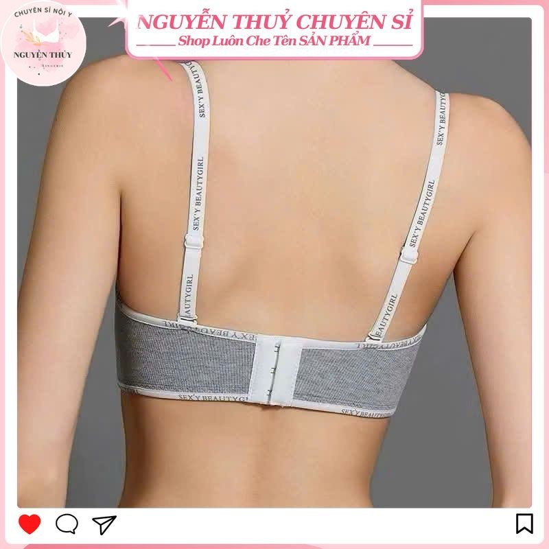 (Hàng Hót 2025) Combo 4 Áo Lót Nữ Nâng Đẩy Vòng 1 Su Phối Cotton Mút Dày 3,5cm Không Gọng Viền Chữ SexyBeautyGirl - T888 | BigBuy360 - bigbuy360.vn