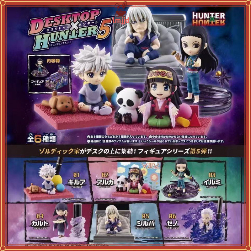 Hunter x Hunter Blind Box Bộ sưu tập máy tính để bàn thu nhỏ Phiên bản thứ 5 Killua Killua Hình Tran