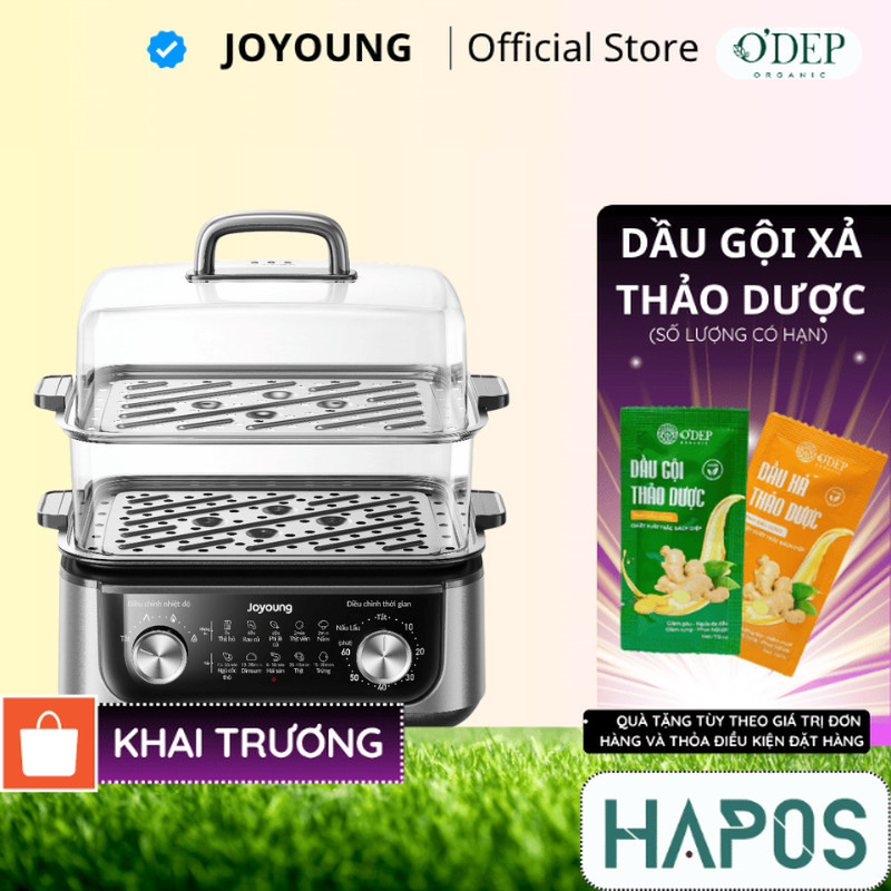 Nồi lẩu hấp đa năng Joyoung JFS-556 | Dung tích 16L | Công suất 1600W - HAPOS HSA