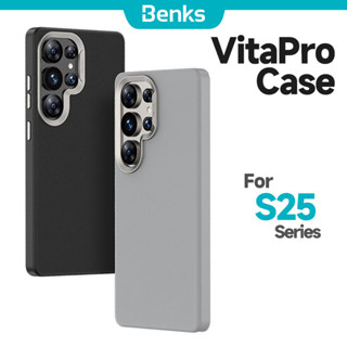 [Benks Official] Ốp lưng Benks VitaPro cho Samsung S25 Ultra S25U LeathrX Da thuần chay Vỏ chống màu vàng Ánh sáng Good Feel Vỏ bảo vệ toàn diện