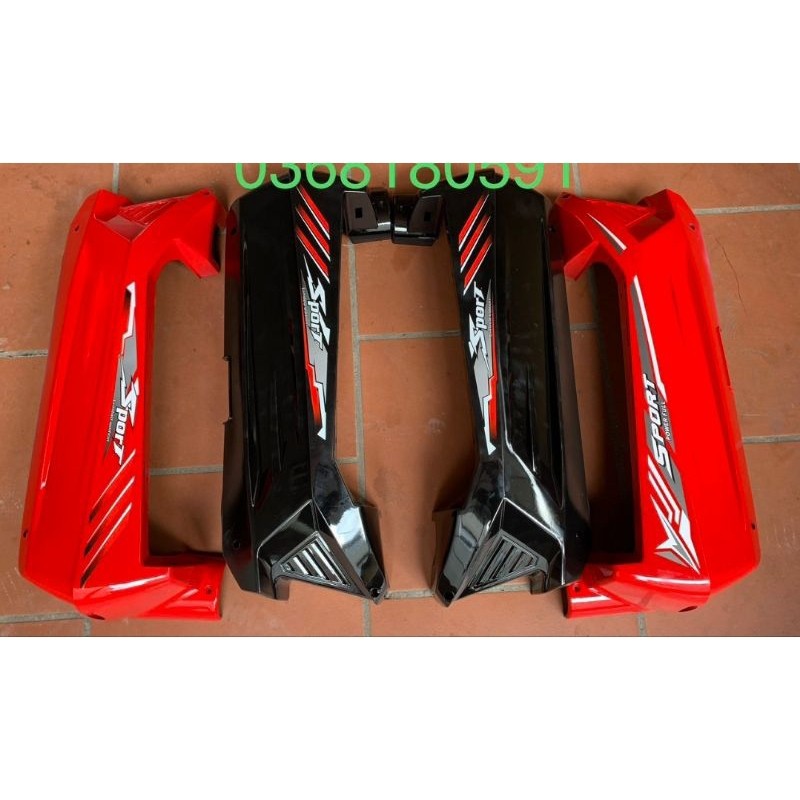 Ốp bình xe điện 133S, Nhựa quây bình xe điện 4 bình to 133S