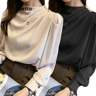 Kẹp tóc Lovito kiểu nơ bướm đính đá phong cách thanh lịch cho nữ LFA31162