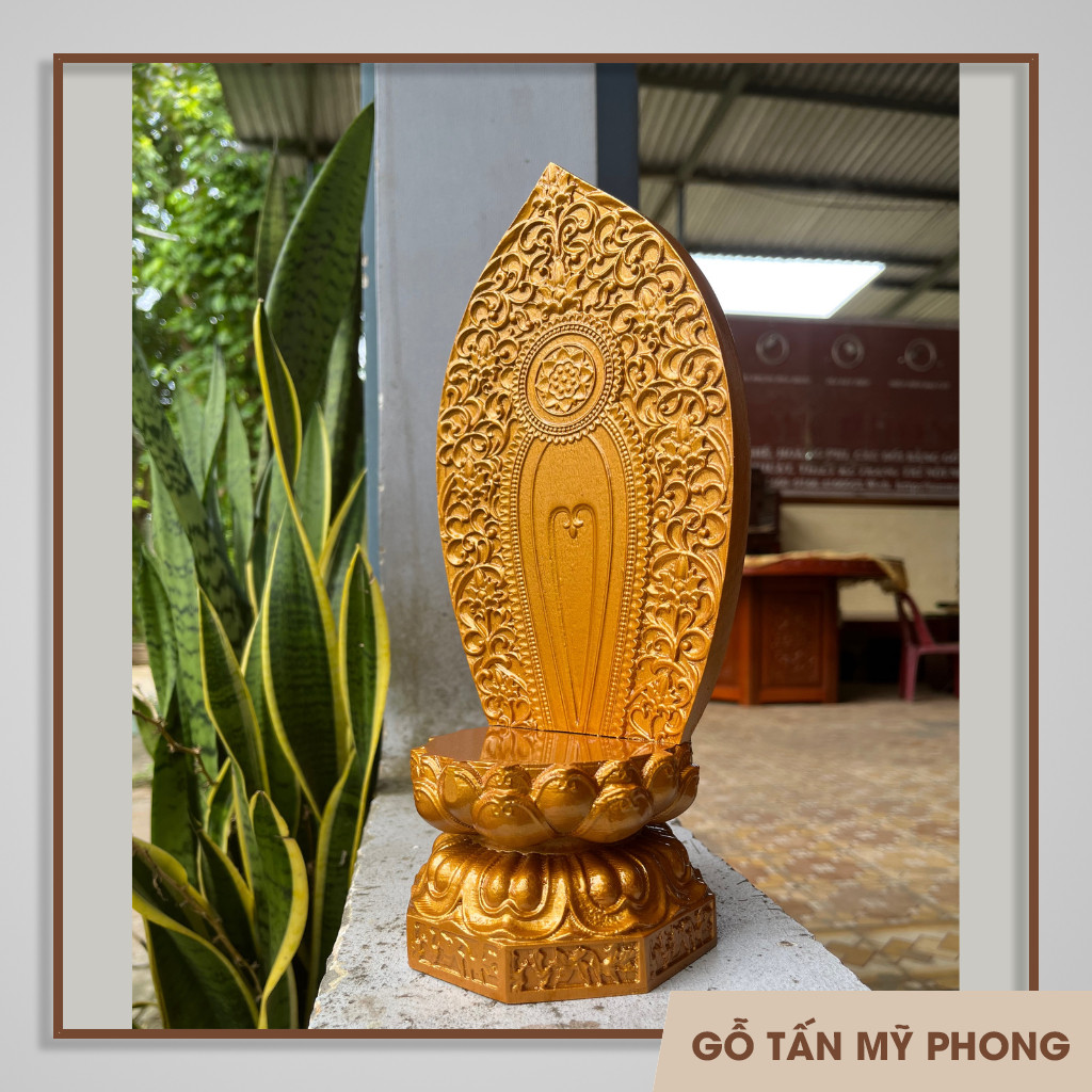 Đế đài sen để tượng Phật | Đôn gỗ hoa sen | Tháp tỏi | Đế sen Đôn tượng | Tựa lá bồ đề | Gỗ tự nhiên