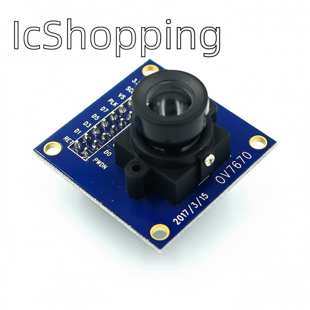 Mô-đun camera OV7670 mô-đun OV7670 Hỗ trợ màn hình điều khiển phơi sáng tự động VGA CIF kích thước h