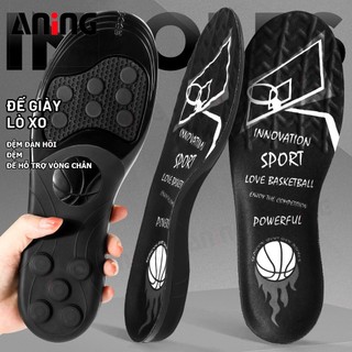  Miếng Lót Giày Gel Silicone Đàn Hồi Chống Sốc Dành Cho Giày Thể Thao Bóng Rổ Kích Thước 35-46 Êm Chân Nam Nữ 