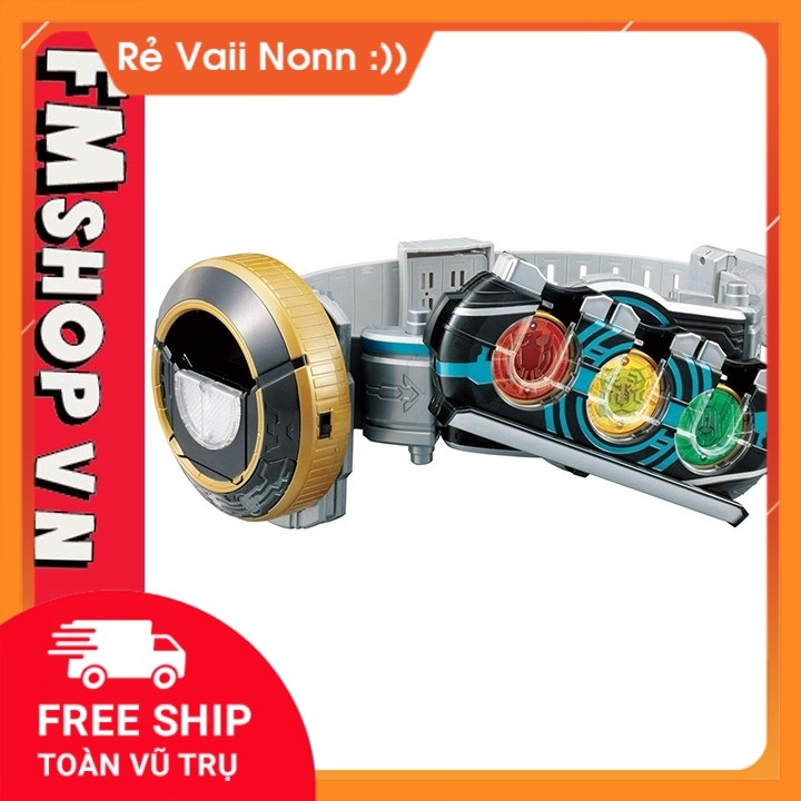 (2ND)MÔ HÌNH CHÍNH HÃNG DX KAMEN RIDER OOO DRIVER 9 MEDAL