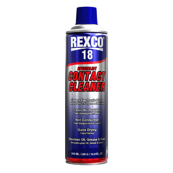 Chai xịt tẩy rửa linh kiện điện REXCO 18 CONTACT CLEANER | DCSG