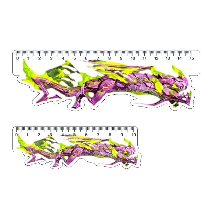 Mô hình Thước Kẻ FF Học Sinh - Sinh Viên 10CM - 15CM NLP shop