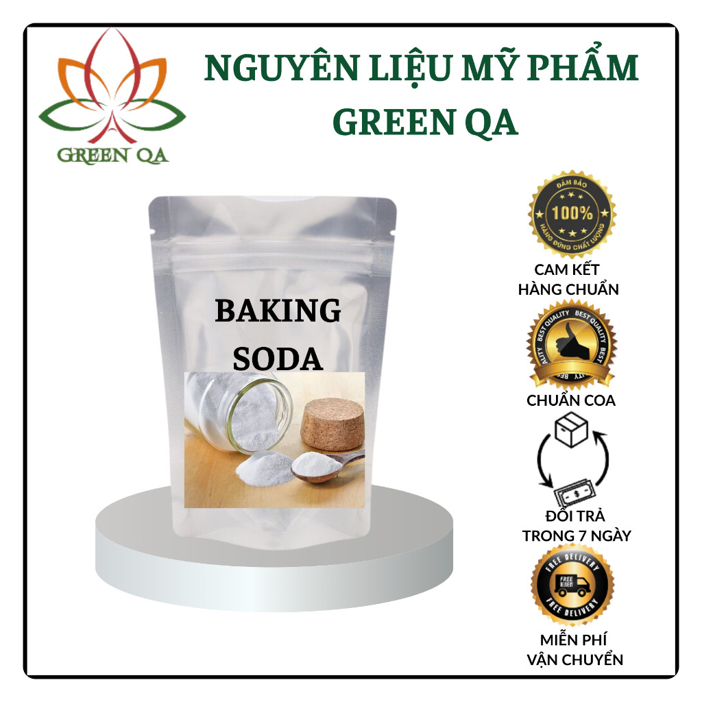 Combo Axit chanh và banking: tạo CO2 cho bể cá - 1kg baking soda và 1kg bột chanh - acid citric
