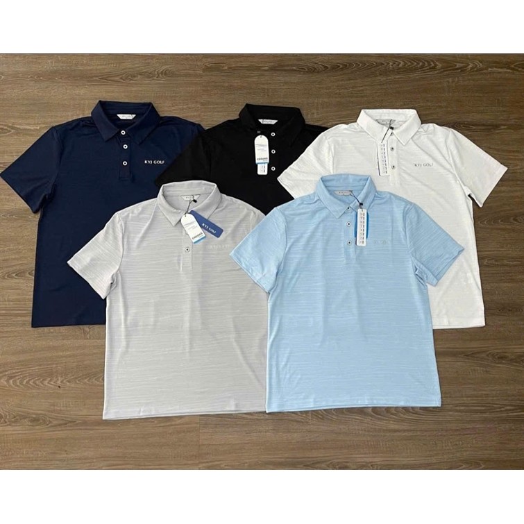 Áo Polo - Áo Cổ Tròn Thể Thao Tay Ngắn KYJ GOLF Xuất Hàn