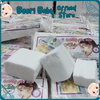 Bộ 10 gói Khăn Vải Khô Đa Năng Hiền Trang loại 150gram không mùi, không hoá chất - Làm Sạch cho bé và mẹ