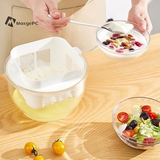 Maxgepc Cà Phê Sữa Chua Lọc Máy Tự Làm Hy Lạp- Sữa Chua Đậu Nành Phô Mai Whey Tách Thoát Nước Lưới Mịn Lọc Mới