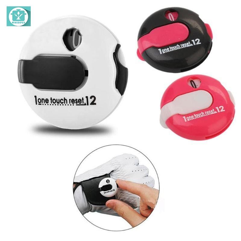 Woedpez Round Golf Stroke Counter Score Indicator Counter Count Hiting Score Counter
