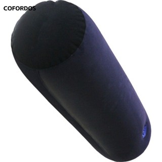 Đệm ma thuật COFORDOS, Gối silicon màu xanh + đen, Xi lanh mềm bơm hơi hình trụ Vị trí tình yêu