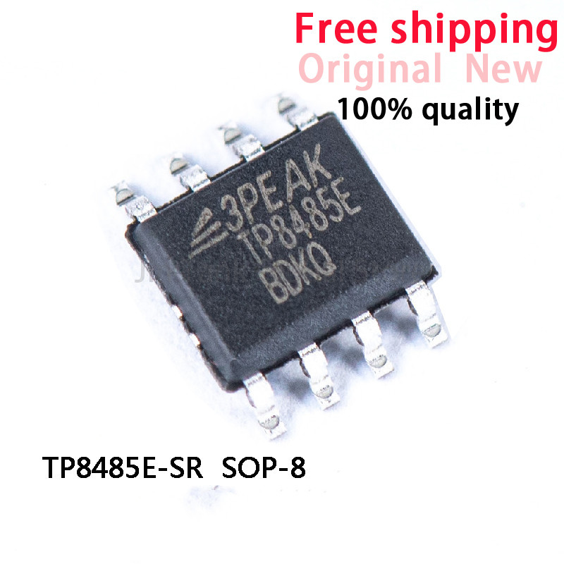 10 Chiếc Mới Chính Hãng TP8485E-SR TP8485E SMD SOP-8 Bộ Thu Phát 3PEAK IC chip Còn Hàng Miễn Phí Vận