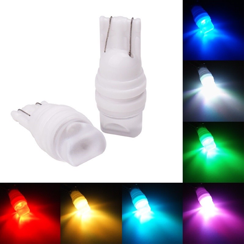 Đèn LED mờ gốm T10 Đầu vuông T10 Ổ cắm T10 Sử dụng Công suất 12V 5W.