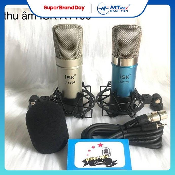 Mic thu âm ISK AT100 – Mic hát live stream hay nhất - chuyên nghiệp