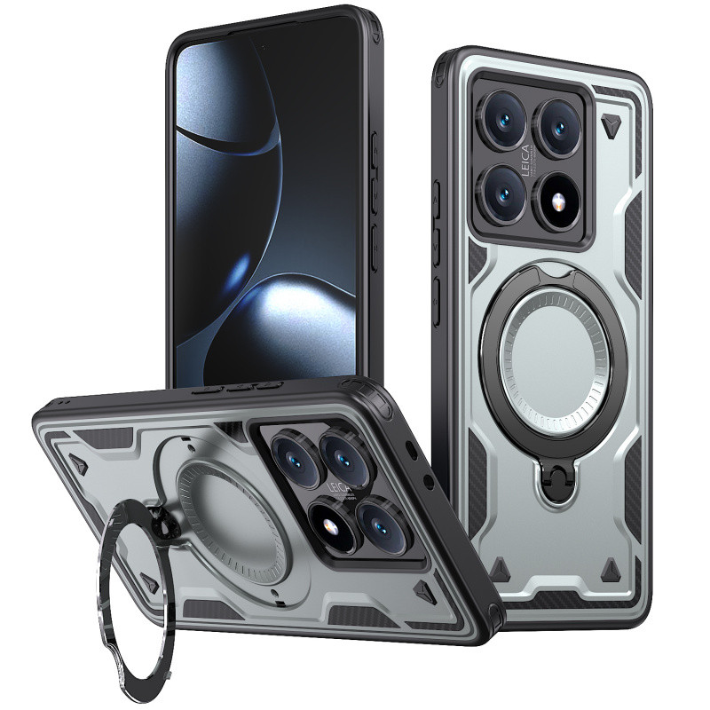Ốp lưng điện thoại có chân đế chống sốc cho Xiaomi 14t Pro 14t POCO X6 Pro M6 PRO Redmi Note 14 Pro 