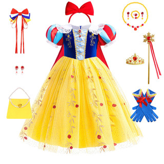   HÀNG LOẠI 1  Váy đầm công chúa Bạch Tuyết cho bé gái Đầm Halloween bé gái 