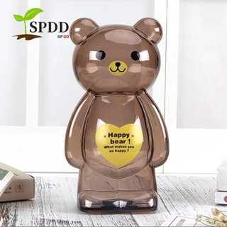 Spdd Gấu Heo Đất Đủ Dung Tích Trong Suốt Trang Trí Nhà Vui Vẻ Tuổi Thơ Hoạt Hình Gấu Quản Lý Quỹ Quà Tặng Sinh Nhật