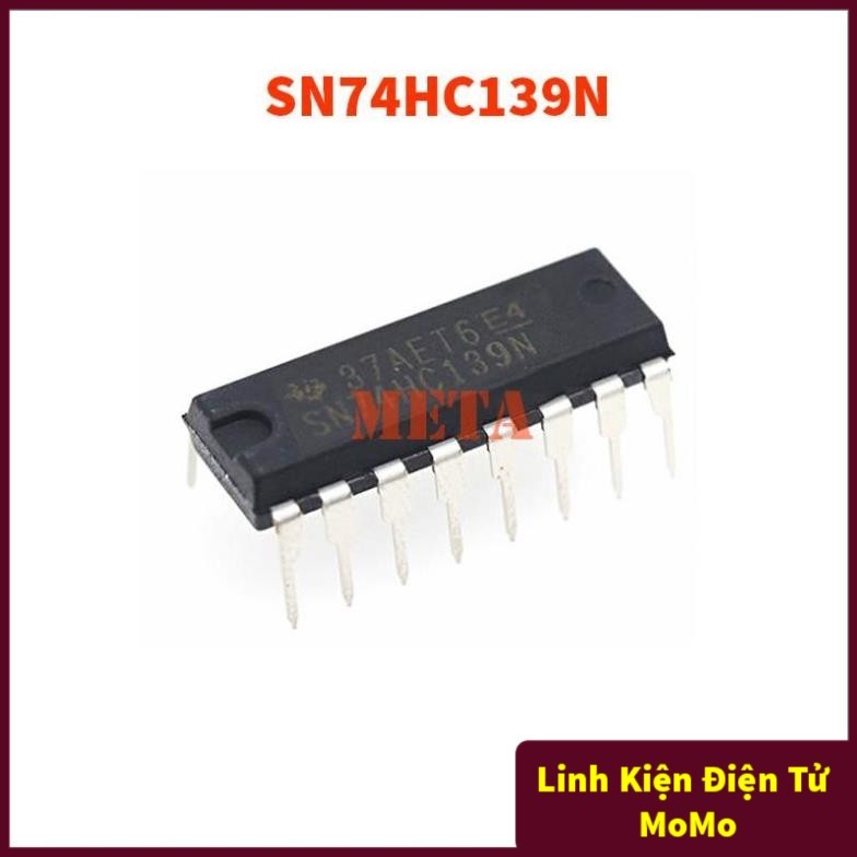 SN74HC139N Dip 16 Chân Cắm - SN74HC139 74HC139 HC139 74139