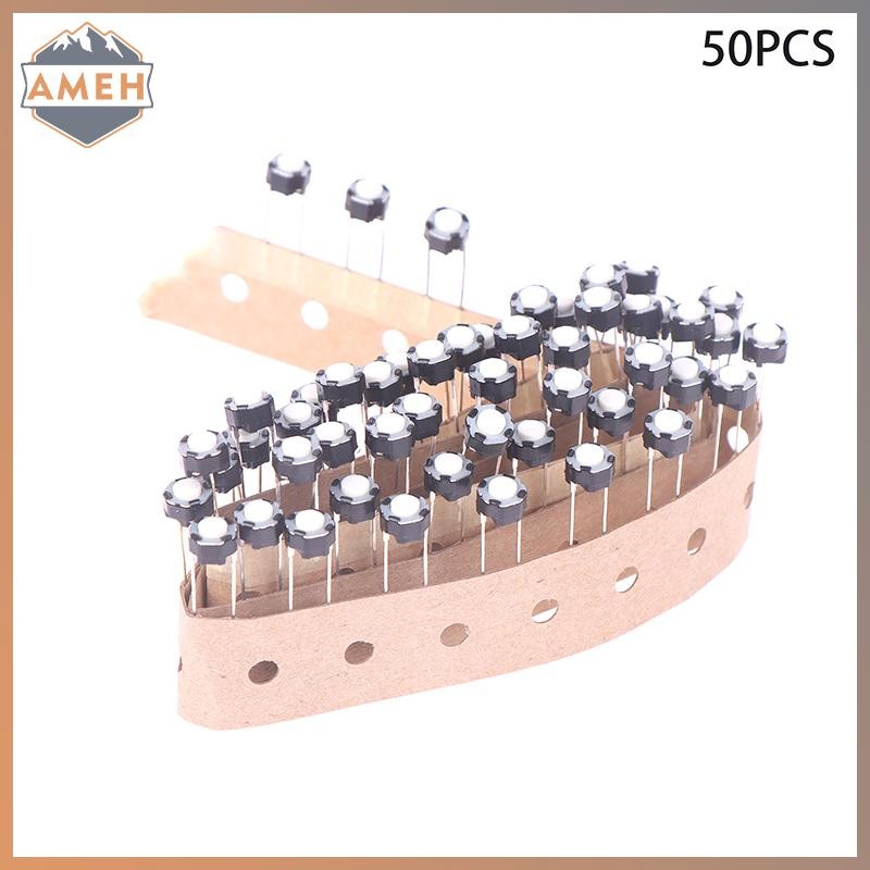 Technicolorepic 50 X Đen Tact Micro Switch DJ Nút Chơi Công Tắc DSG1117 Cho CDJ2000 CDJ900 CDJ400 CD