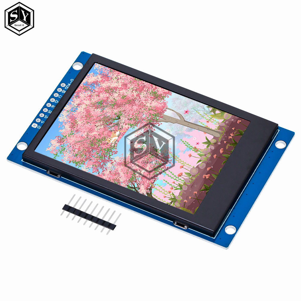 Màn hình LCD TFT 2,8 inch 240 * 320 Drive ST7789V Giao diện SPI / 8 / 16 Bit Mô-đun cổng song song c