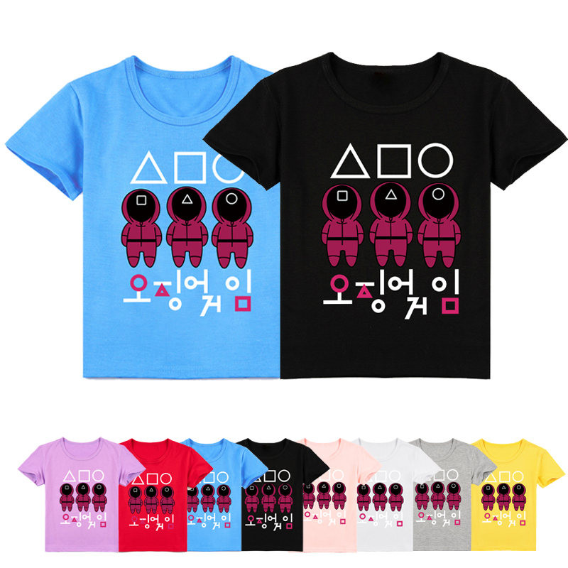 [100-170] Áo thun Squid Game Season 2 dành cho trẻ em M22