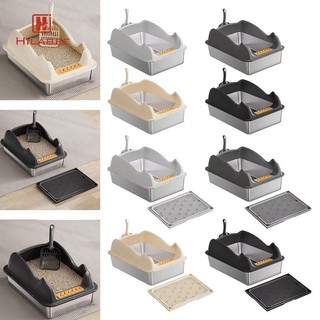 Mở Dung Tích Lớn Thấp Nhập Với Cao Cấp Nhà Vệ Sinh Cho Mèo Mở Top Khay Cho Thú Cưng Cho Mèo Trong Nhà