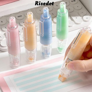 Băng keo RISEDOT, Bút Shape Press Type Dot Keo, Chất Lượng Cao DIY Thêu Sò Hai Mặt Dính Văn Phòng Phẩm Sinh Viên
