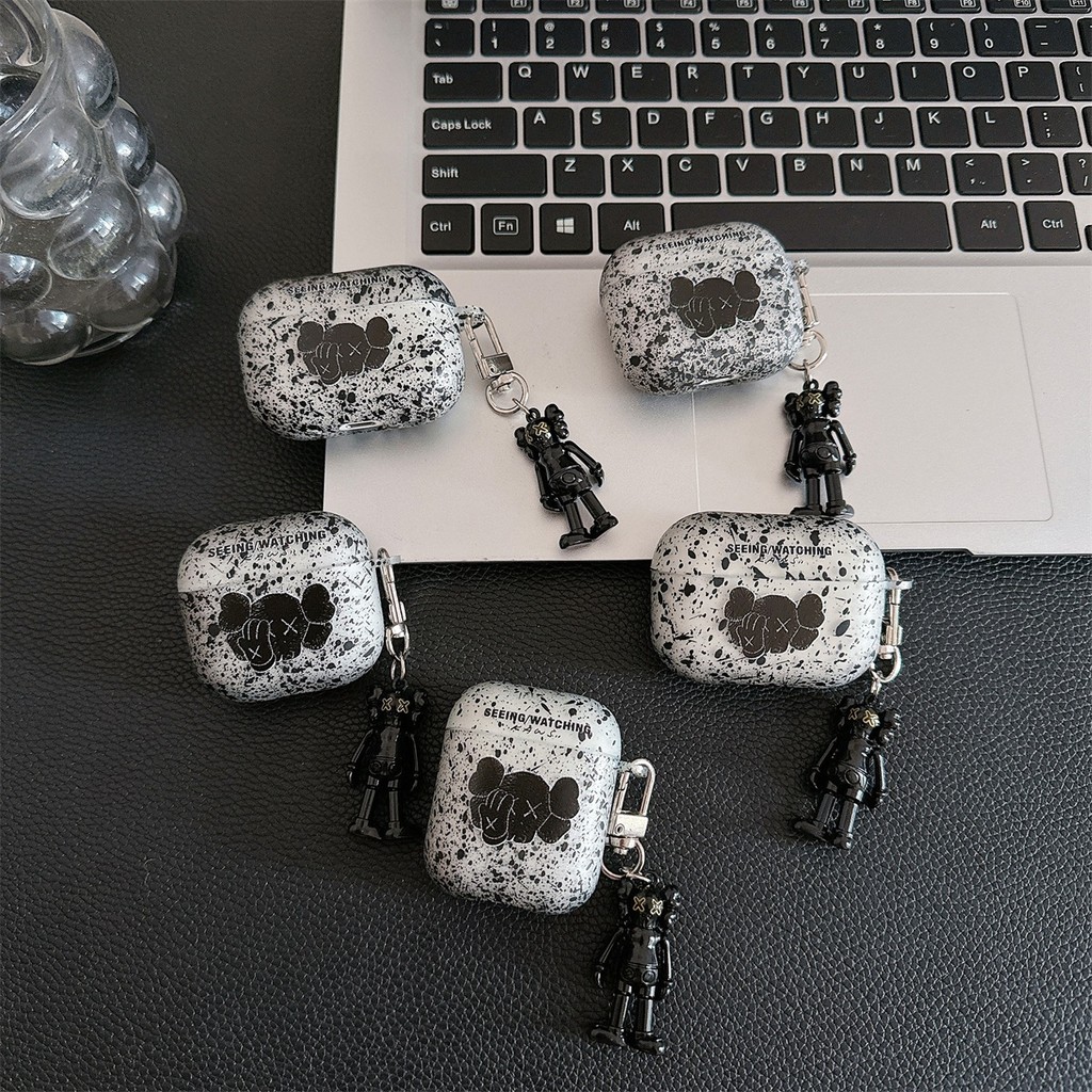 Vỏ bọc TPU KAW Graffiti CHO AIRPODS 4 ANC PRO3 PRO 2 1 / 2 / 3 Vỏ bảo vệ