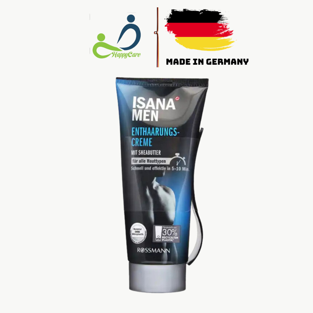 KEM TẨY LÔNG TỪ ĐỨC ISANA MEN ENTHAARUNGS-CREME MIT SHEABUTTER 200ML