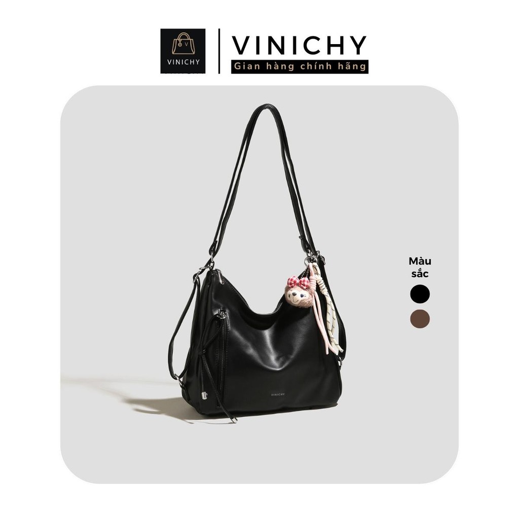  Túi xách nữ đeo vai VINICHY tote,balo dung tích lớn size 30cm HA690 